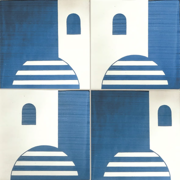 POSEIDONE - Handmade ceramic wall tiles by Giovanni De Maio - view 3